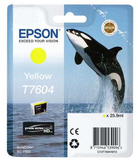 Image de Epson T7604 Jaune (C13T76044010)
