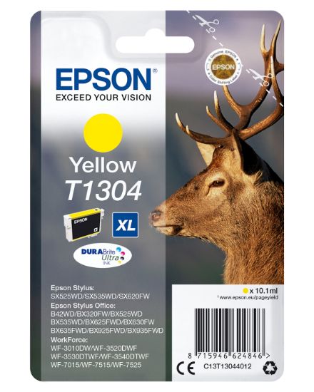 Image de Epson Stag Cartouche "Cerf" - Encre DURABrite Ultra J (XL) (C13T13044012)