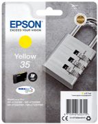 Image de Epson Padlock Singlepack Yellow 35 DURABrite Ultra Ink (C13T35844010)