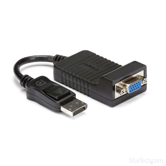 Image de StarTech.com Adaptateur Vidéo DisplayPort vers VGA - Convertisseur DP - 1920x1200 (DP2VGA)