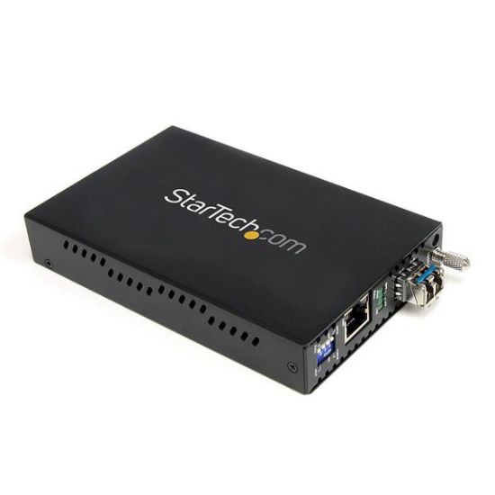 Image de StarTech.com Convertisseur Ethernet Gigabit sur Fibre Optique MonoMode LC - 1000Mb/s - 40km (ET1000S40LC2)