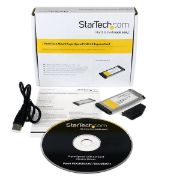 Image de StarTech.com Carte Adaptateur ExpressCard vers 1 Port USB 3.0 avec Support UASP (ECUSB3S11)