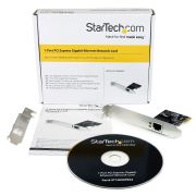 Image de StarTech.com Carte Réseau PCI Express vers 1 port Gigabit Ethernet - Adaptateur PCI-E vers RJ45 (ST1000SPEX2)