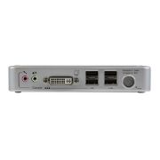 Image de StarTech.com Ensemble de commutateur KVM DVI 2 ports USB avec câbles USB 2.0 audio et concentrateur (SV211KDVIEU)