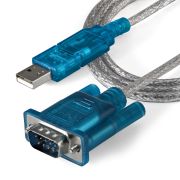 Image de StarTech.com Câble adaptateur USB vers série DB9 de 90 cm - Alimentation USB (ICUSB232SM3)