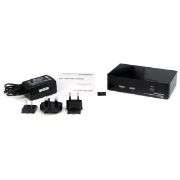 Image de StarTech.com Commutateur KVM 2 Ports DVI, USB et Audio - Switch KVM DVI Dual Link - 2560x1600 (SV231DVIUAHR)