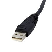 Image de StarTech.com Câble de commutateur KVM DVI-D Dual Link USB 4 en 1 de 3 m avec audio et microphone (DVID4N1USB10)