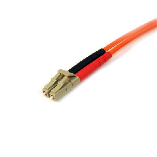 Image de StarTech.com Câble patch à fibre optique duplex 50/125 multimode 10 m LC - LC (50FIBLCLC10)