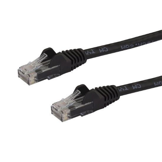 Image de StarTech.com câble de réseau Noir 22,9 m Cat6 U/UTP (UTP) (N6PATCH75BK)