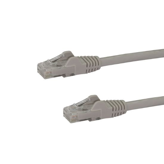 Image de StarTech.com câble de réseau Gris 22,9 m Cat6 U/UTP (UTP) (N6PATCH75GR)