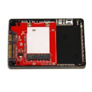 Image de StarTech.com Boîtier d'adaptateur SSD SATA vers Mini SATA 2,5 po (SAT2MSAT25)