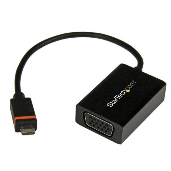Image de StarTech.com Convertisseur vidéo Slimport / MyDP vers VGA - Adaptateur Micro USB vers VGA pour HP Chromebook 11 - 1080p (SLMPT2VGA)