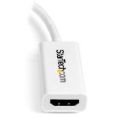 Image de StarTech.com Adaptateur Mini DisplayPort vers HDMI - Convertisseur Vidéo Actif mDP à HDMI - 4K30Hz - Mini DP ou TB 1/2 Mac/PC vers Moniteur/Écran HDMI - Câble mDP 1.2 vers HDM ... (MDP2HD4KSW)