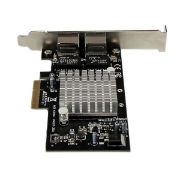 Image de StarTech.com Carte Réseau PCI Express 2 Ports Gigabit Ethernet 10/100/1000 avec Chipset Intel i350 (ST2000SPEXI)