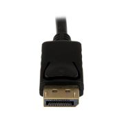 Image de StarTech.com Câble adaptateur DisplayPort vers DVI actif de 1,8 m - Convertisseur DP vers DVI-D - 1920x1200 - Noir (DP2DVIMM6BS)