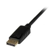 Image de StarTech.com Câble adaptateur DisplayPort vers DVI actif de 1,8 m - Convertisseur DP vers DVI-D - 1920x1200 - Noir (DP2DVIMM6BS)