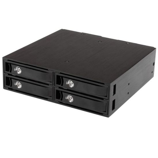Image de StarTech.com Backplane pour 4 disques durs SAS/SATA de 2,5" - Rack mobile 4x HDD / SSD avec échange à chaud (SATSASBP425)