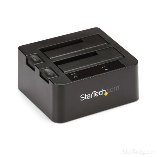 Image de StarTech.com Station d'accueil USB 3.1 (10 Gb/s) pour 2 disques durs SATA de 2,5 / 3,5 pouces (SDOCK2U313)