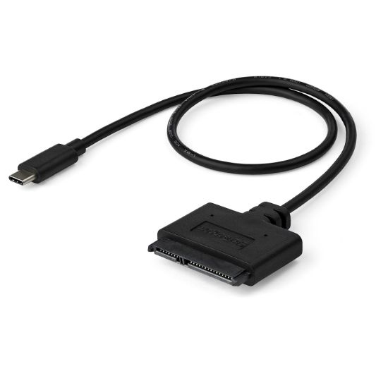 Image de StarTech.com Adaptateur USB 3.1 (10 Gb/s) pour disque dur SATA III de 2,5" avec USB-C et UASP (USB31CSAT3CB)