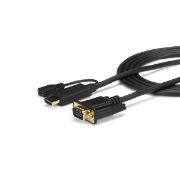 Image de StarTech.com Câble adaptateur HDMI® vers VGA de 1,8m - Convertisseur actif HDMI vers HD15 - M/M - 1920x1200 / 1080p (HD2VGAMM6)