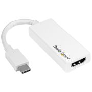 Image de StarTech.com Adaptateur USB-C vers HDMI - 4K 60 Hz - Blanc (CDP2HD4K60W)