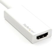 Image de StarTech.com Adaptateur USB-C vers HDMI - 4K 60 Hz - Blanc (CDP2HD4K60W)