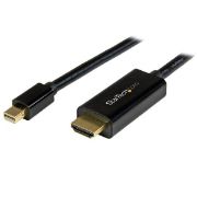 Image de StarTech.com Câble adaptateur Mini DisplayPort vers HDMI de 5 m - 4K 30 Hz - Noir (MDP2HDMM5MB)