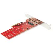 Image de StarTech.com Adaptateur SSD PCIe M2 - x4 PCIe 3.0 NVMe / AHCI / NGFF / M-Key - Low Profile et Full Profile - Adaptateur SSD PCI Express M.2 (PEX4M2E1)