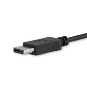 Image de StarTech.com Câble adaptateur USB Type-C vers DisplayPort de 1,8 m - 4K 60 Hz (CDP2DPMM6B)