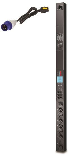 Image de APC Rack PDU 2G, Switched, ZeroU, 16A, 230V, (7) C13 (1) C19, IEC309 Cord (AP8958EU3)
