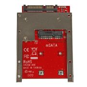 Image de StarTech.com Adaptateur mSATA SSD vers SATA 2,5" - Carte Convertisseur mSATA SSD vers SATA 2,5" (SAT32MSAT257)