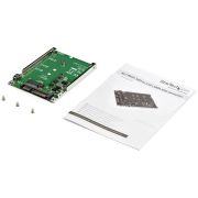 Image de StarTech.com Adaptateur M.2 SATA SSD vers 2.5in SATA - Convertisseur M.2 NGFF vers SATA - 7mm - Support à Cadre Ouvert - Adaptateur pour Disque Dur M2 - Non Compatible avec NVM ... (SAT32M225)