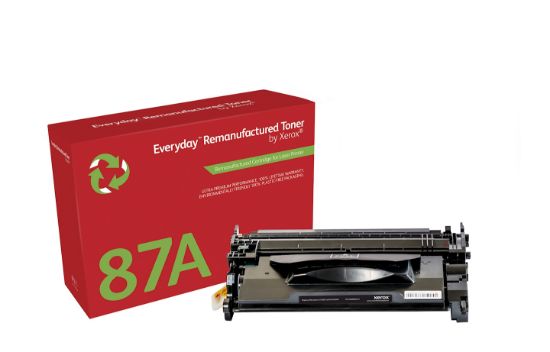 Image de Toner remanufacturé Mono Everyday™ de Xerox compatible avec HP 87A (CF287A), Capacité standard (006R03514)
