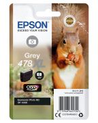 Image de Epson Squirrel Singlepack Grey 478XL Claria Photo HD Ink (C13T04F64010)
