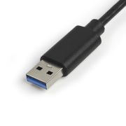 Image de StarTech.com Convertisseur USB 3.0 vers Fibre Optique - Adaptateur compacte USB vers Open SFP - USB vers Adaptateur Réseau Gigabit - Adaptateur USB 3.0 Fibre Optique Multi Mod ... (US1GA30SFP)
