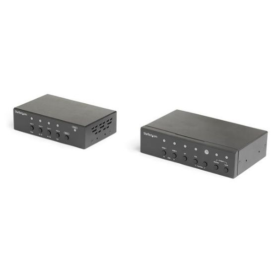 Image de StarTech.com Adaptateur HDMI sur Ethernet avec switch et scaler vidéo intégrés (ST121HDBTSC)