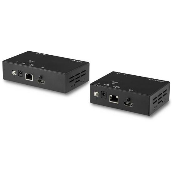 Image de StarTech.com Rallonge HDMI sur CAT5e / CAT6 - Câble d'Alimentation - 4K 60Hz jusqu'à 70m - 1080p 60Hz jusqu'à 100m (ST121HDBT20L)