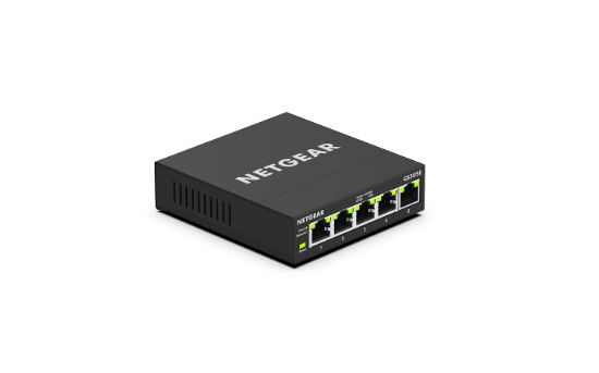 Image de Netgear GS305E Géré Gigabit Ethernet (10/100/1000) Noir (GS305E-100PES)