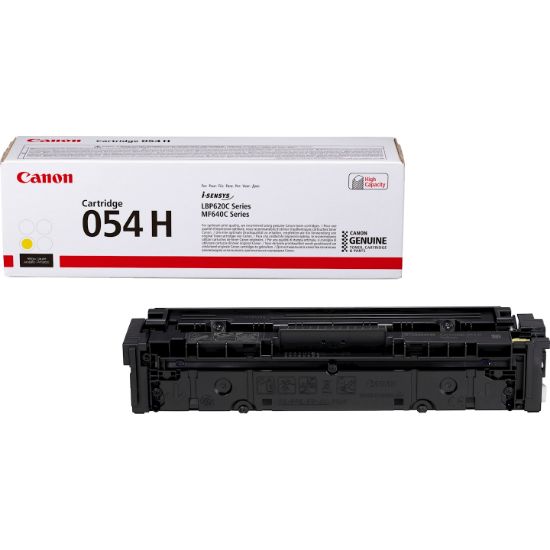 Image de Canon Cartouche de toner haut rendement 054 H, jaune (3025C002)