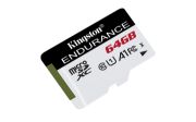 Image de Kingston Technology High Endurance 64 Go MicroSD UHS-I Classe 10 (SDCE/64GB)