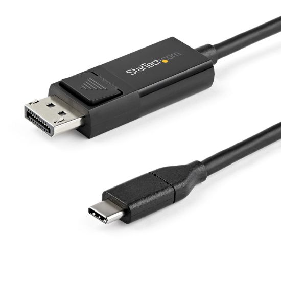 Image de StarTech.com Câble USB Type-C vers DisplayPort 1.2 (bidirectionnel) - 1m - Adaptateur USB-C à DP (CDP2DP1MBD)