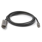 Image de StarTech.com Câble USB C vers HDMI 4K 60Hz HDR10 2m - Câble Adaptateur Vidéo Ultra HD USB Type-C vers HDMI 4K 2.0b - Convertisseur Graphique USB-C vers HDMI HDR - DP 1.4 Alt ... (CDP2HDMM2MH)