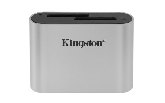 Image de Kingston Technology Lecteur de cartes SDHC/SDXC UHS-II USB3.2 Gen1 Workflow à double logement (WFS-SD)