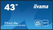Image de iiyama Écran d'affichage dynamique 108 cm (42.5") LCD 500 cd/m² 4K Ultra HD Intégré dans le processeur Android 8.0 24/7 (LH4341UHS-B2)