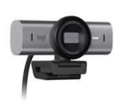 Image de Logitech MX Brio 705 for Business webcam 8,5 MP 4096 x 2160 pixels USB 3.2 Gen 1 (3.1 Gen 1) Aluminium, Noir (960-001530)