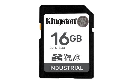 Image de Kingston Technology 16G SDHC Industrial pSLC (SDIT/16GB)