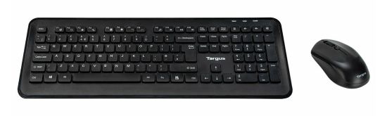 Image de Targus clavier Souris incluse Universel RF sans fil QWERTY Anglais Noir (AKM610UK)