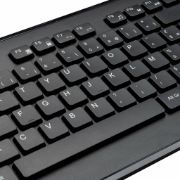 Image de Targus clavier Souris incluse Universel RF sans fil AZERTY Français Noir (AKM610FR)