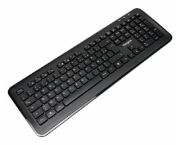 Image de Targus clavier Souris incluse Universel RF sans fil AZERTY Français Noir (AKM610FR)