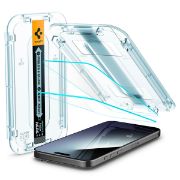 Image de Spigen GLAStR EZ Fit Screenprotector + Applicator iPhone 15 Pro Max Protecteur d'écran - Transparent (AGL06872)